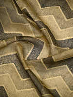 Black Printed Chanderi Silk Handloom Banarasi Suit - Sacred Weaves