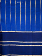Off White Boota Pure Silk Handloom Banarasi Saree - Sacred Weaves