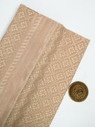 Cream Zari Cotton Saree - Sacred Weaves