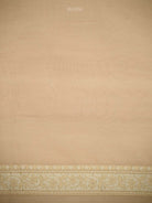 Cream Zari Cotton Saree - Sacred Weaves