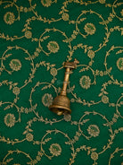 Green Jaal Crepe Silk Handloom Banarasi Suit - Sacred Weaves