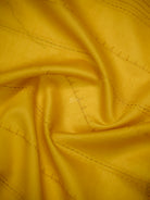Yellow Printed Chanderi Silk Handloom Banarasi Suit - Sacred Weaves