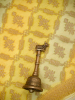 Yellow Booti Cotton Silk Handloom Banarasi Suit - Sacred Weaves