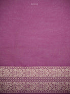 Lilac Zari Cotton Saree - Sacred Weaves