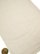 Off White Booti Cotton Silk Handloom Banarasi Suit - Sacred Weaves