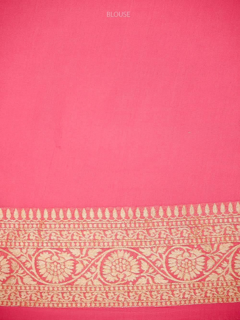 Pastel Pink Booti Khaddi Georgette Handloom Banarasi Saree - Sacred Weaves