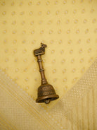 Yellow Jaal Khaddi Georgette Handloom Banarasi Suit - Sacred Weaves