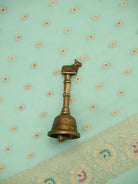 Sea Green Meenakari Booti Crepe Silk Handloom Banarasi Suit - Sacred Weaves