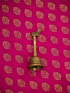 Dark Pink Booti Crepe Silk Handloom Banarasi Suit - Sacred Weaves