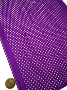Purple Booti Katan Silk Handloom Banarasi Suit - Sacred Weaves