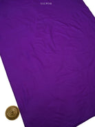 Purple Booti Katan Silk Handloom Banarasi Suit - Sacred Weaves