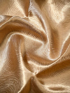 Beige Tissue Brocade Handloom Banarasi Saree - Sacred Weaves