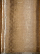 Beige Tissue Brocade Handloom Banarasi Saree - Sacred Weaves