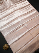 Pastel Pink Tissue Brocade Handloom Banarasi Saree - Sacred Weaves