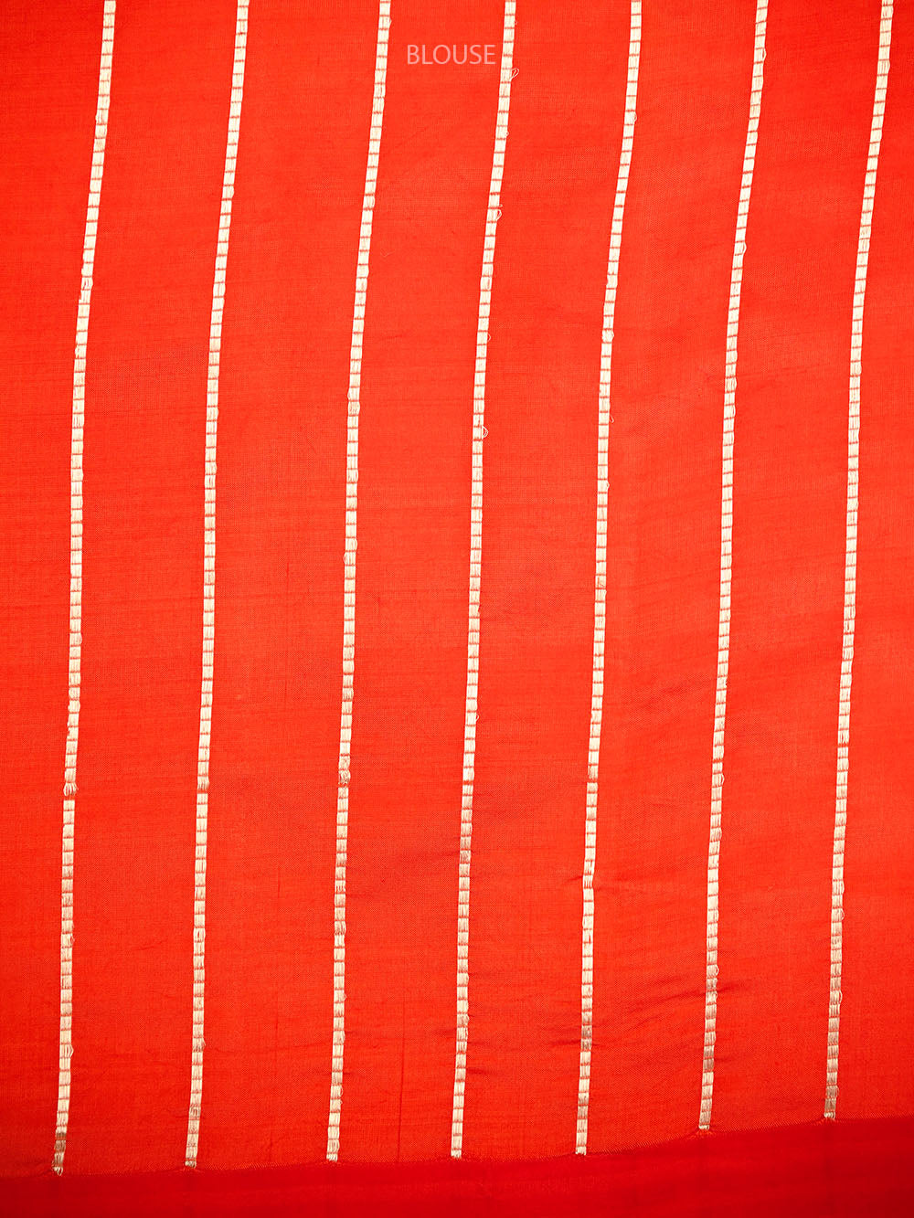 Dark Orange Boota Pure Silk Handloom Banarasi Saree - Sacred Weaves