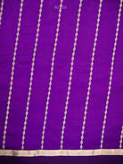 Purple Floral Boota Pure Silk Handloom Banarasi Saree - Sacred Weaves