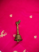 Magenta Booti Katan Silk Handloom Banarasi Saree - Sacred Weaves