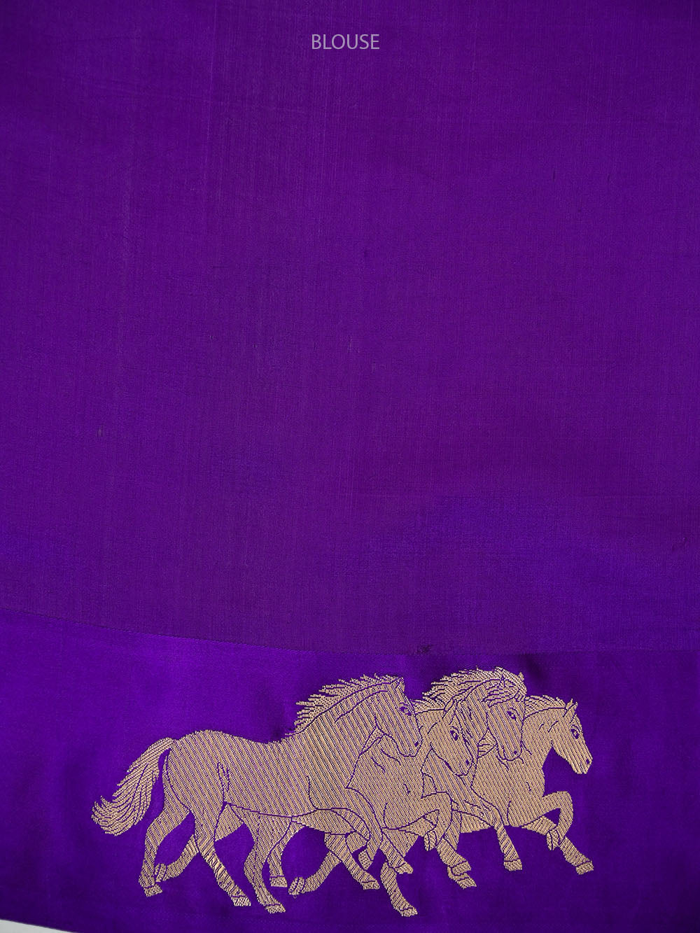 Purple Booti Katan Silk Handloom Banarasi Saree - Sacred Weaves
