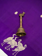 Purple Booti Katan Silk Handloom Banarasi Saree - Sacred Weaves