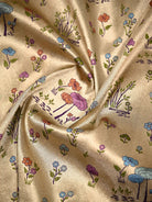 Purple Booti Meenakari Katan Silk Handloom Banarasi Suit - Sacred Weaves