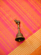 Orange Pink Satin Tanchoi Silk Handloom Banarasi Suit - Sacred Weaves