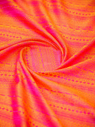 Orange Pink Satin Tanchoi Silk Handloom Banarasi Suit - Sacred Weaves