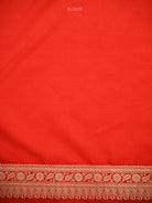 Red Floral Meenakari Silk Brocade Handloom Banarasi Saree - Sacred Weaves