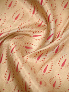 Beige Brocade Meenakari Silk Handloom Banarasi Saree - Sacred Weaves
