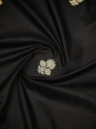 Black Booti Katan Silk Handloom Banarasi Suit - Sacred Weaves