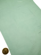 Sea Green Meenakari Booti Tissue Silk Handloom Banarasi Suit - Sacred Weaves