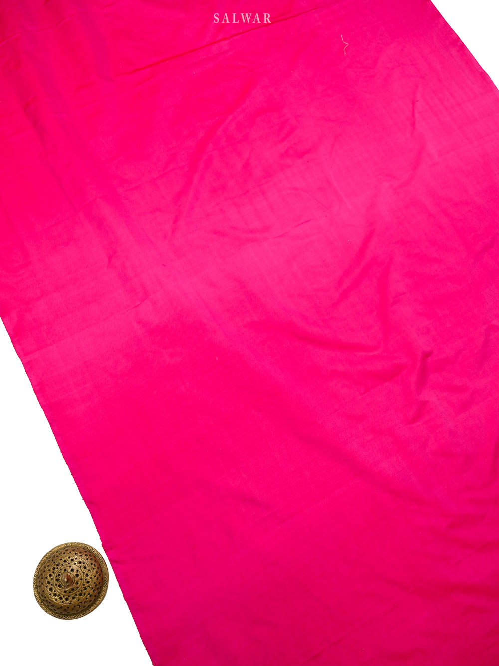 Pink Orange Meenakari Booti Katan Silk Handloom Banarasi Suit - Sacred Weaves
