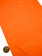 Orange Booti Katan Silk Handloom Banarasi Suit - Sacred Weaves
