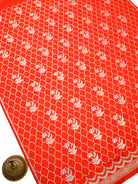 Red Sona Roopa Jaal Katan Silk Handloom Banarasi Suit - Sacred Weaves