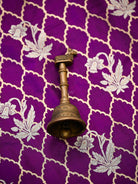 Purple Sona Roopa Jaal Katan Silk Handloom Banarasi Suit - Sacred Weaves