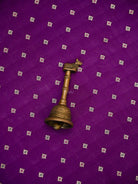 Purple Meenakari Crepe Silk Handloom Banarasi Suit - Sacred Weaves