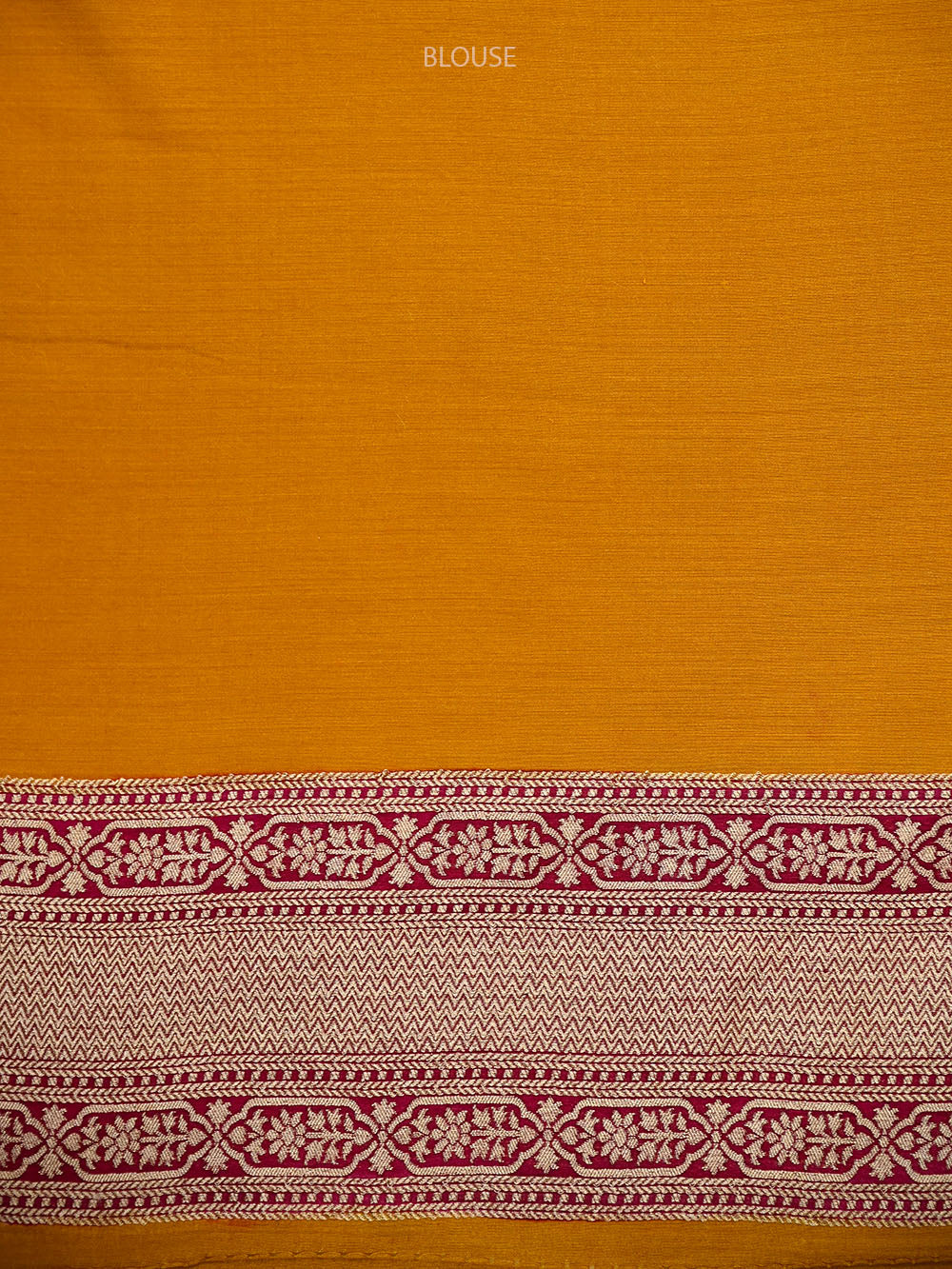 Red Magenta Rangkat Moonga Tussar Silk Handloom Banarasi Saree - Sacred Weaves