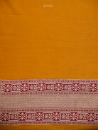 Red Magenta Rangkat Moonga Tussar Silk Handloom Banarasi Saree - Sacred Weaves