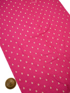 Magenta Zari Booti Moonga Tussar Silk Handloom Banarasi Suit - Sacred Weaves