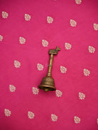 Magenta Zari Booti Moonga Tussar Silk Handloom Banarasi Suit - Sacred Weaves