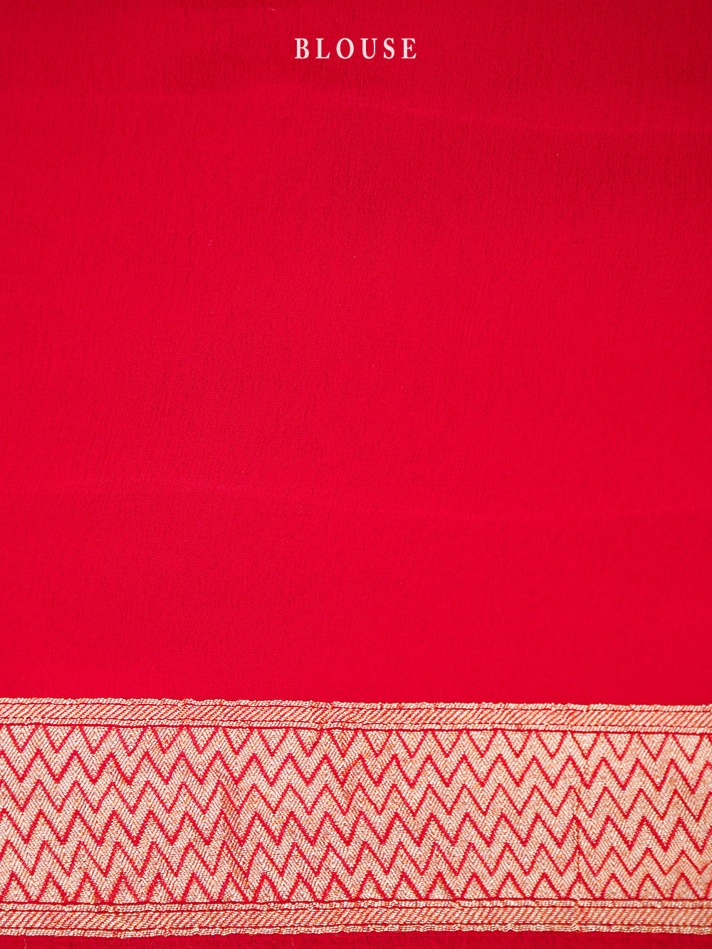 Maroon Booti Khaddi Georgette Handloom Banarasi Saree - Sacred Weaves