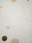 Off White Booti Katan Silk Handloom Banarasi Suit - Sacred Weaves