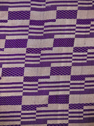 Purple Silk Zari Brocade Handloom Banarasi Saree - Sacred Weaves