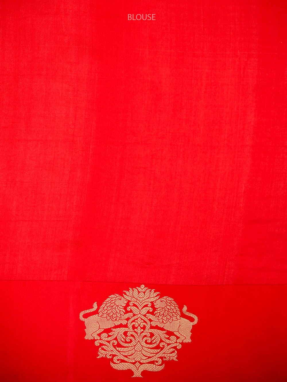 Red Zari Booti Pure Handloom Banarasi Soft Silk Saree - Sacred Weaves