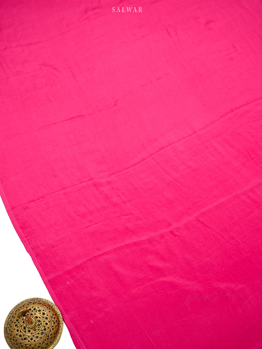 Magenta Meenakari Khaddi Georgette Handloom Banarasi Suit - Sacred Weaves