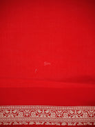 Red Meenakari Khaddi Georgette Handloom Banarasi Suit - Sacred Weaves