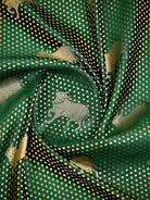 Bottle Green Shikargah Brocade Satin Silk Handloom Banarasi Saree - Sacred Weaves