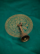 Teal Green Katan Silk Handloom Banarasi Co-Ord Set - Sacred Weaves