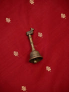 Maroon Katan Silk Handloom Banarasi Co-Ord Set - Sacred Weaves