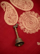 Maroon Katan Silk Handloom Banarasi Co-Ord Set - Sacred Weaves