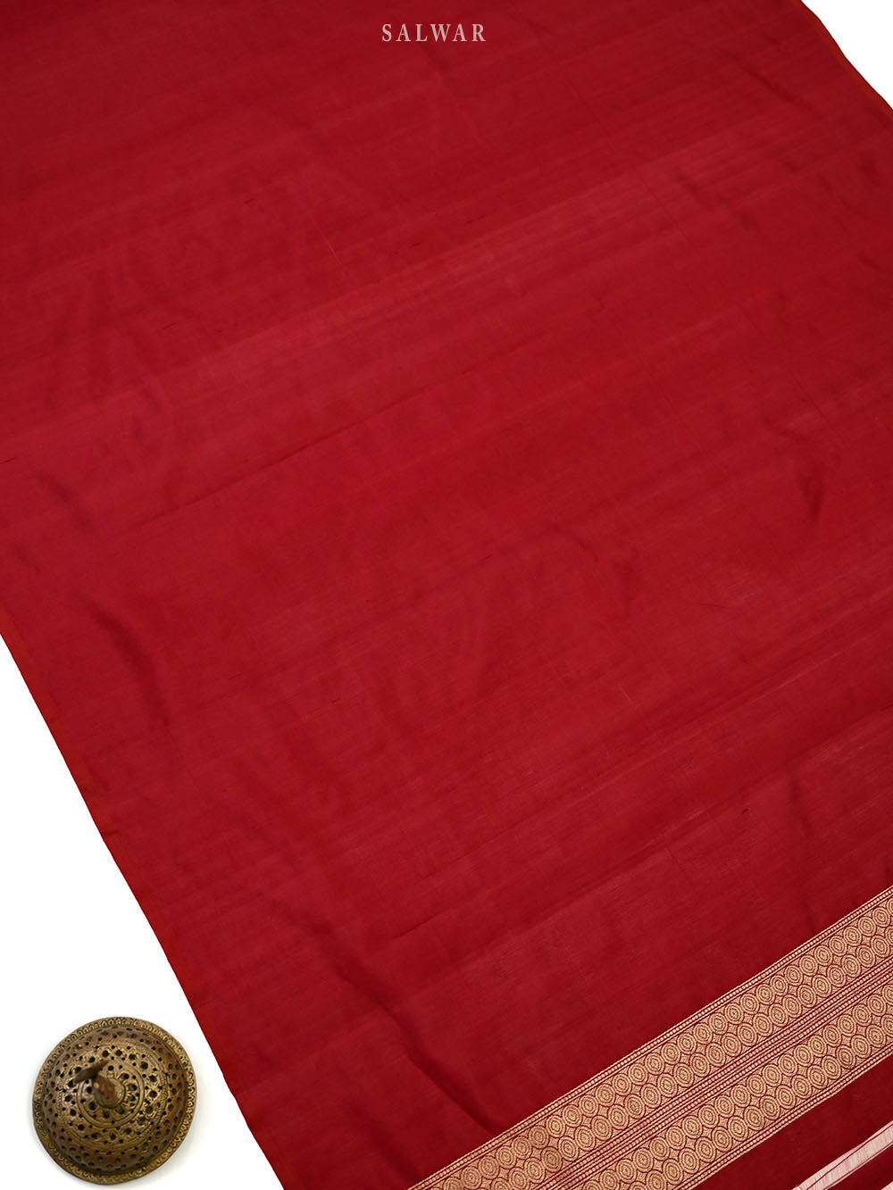 Maroon Katan Silk Handloom Banarasi Co-Ord Set - Sacred Weaves